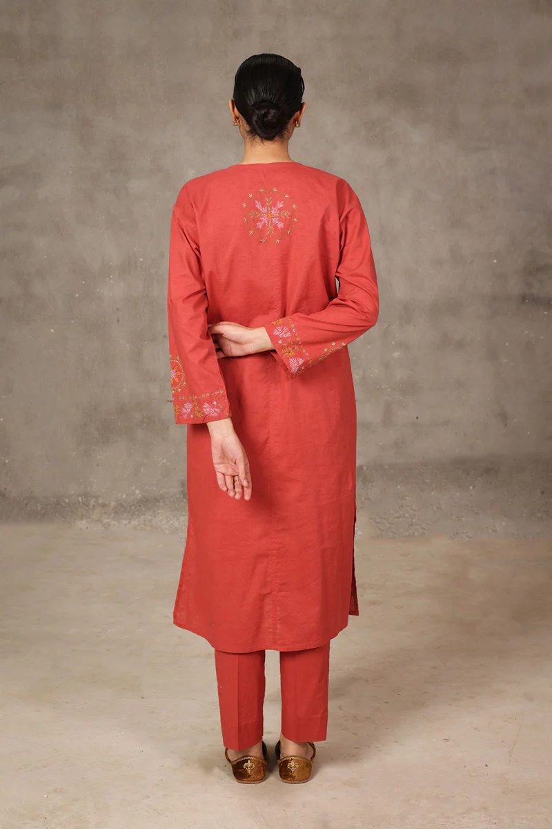 Embroidered Taraz 2 Piece Set - Image 7