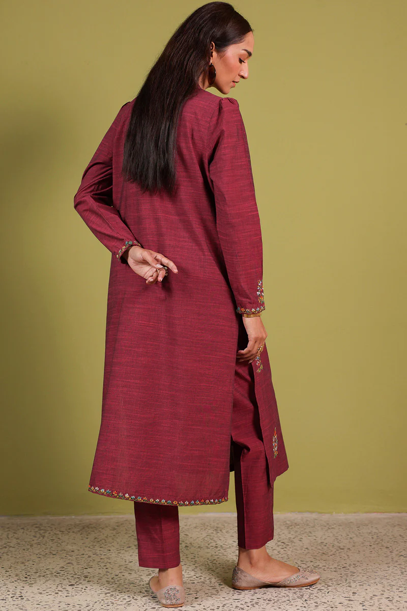 Hand-Embroidered Duo-Set - Image 6