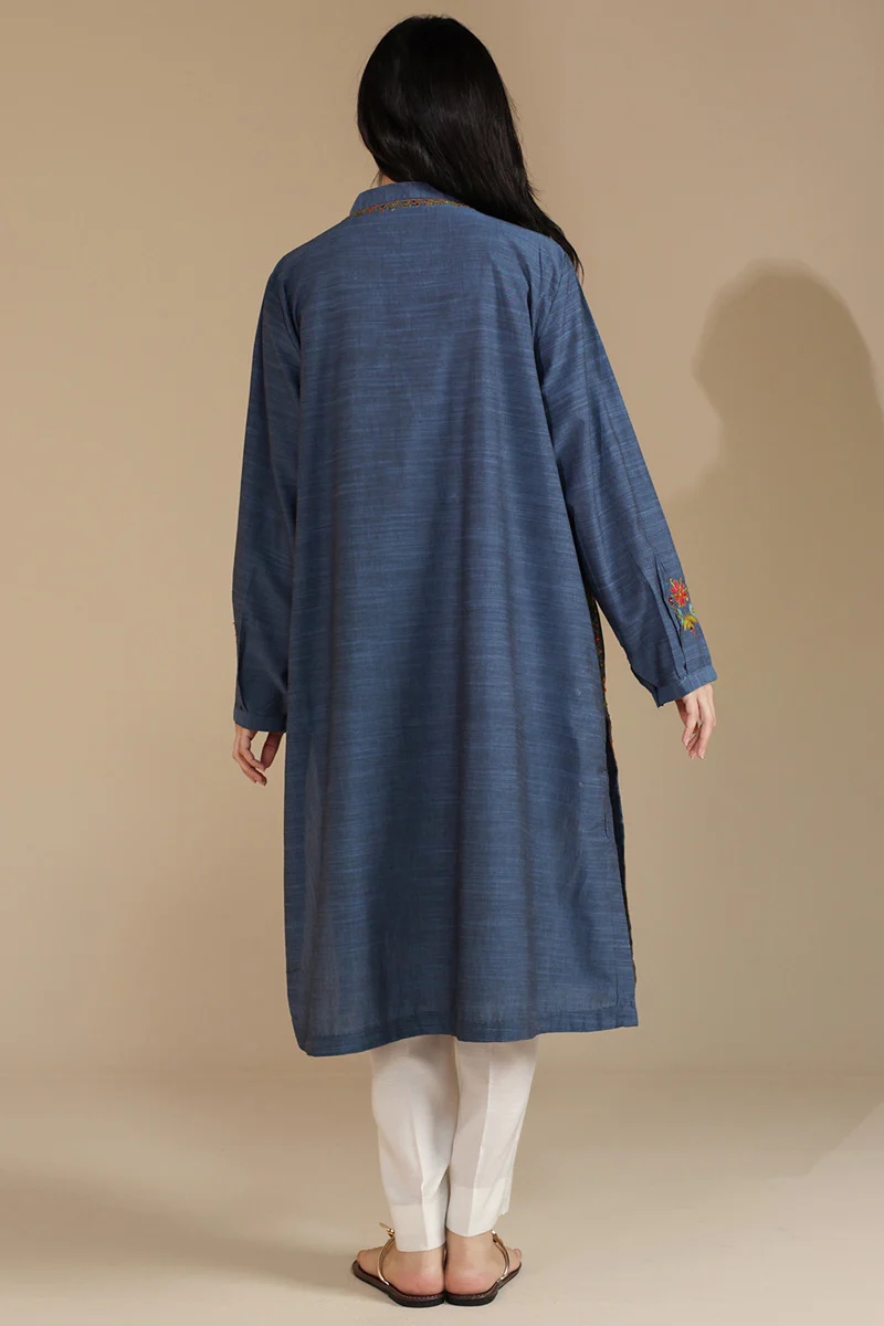 Hand-Embroidered Jamil Shirt - Image 9