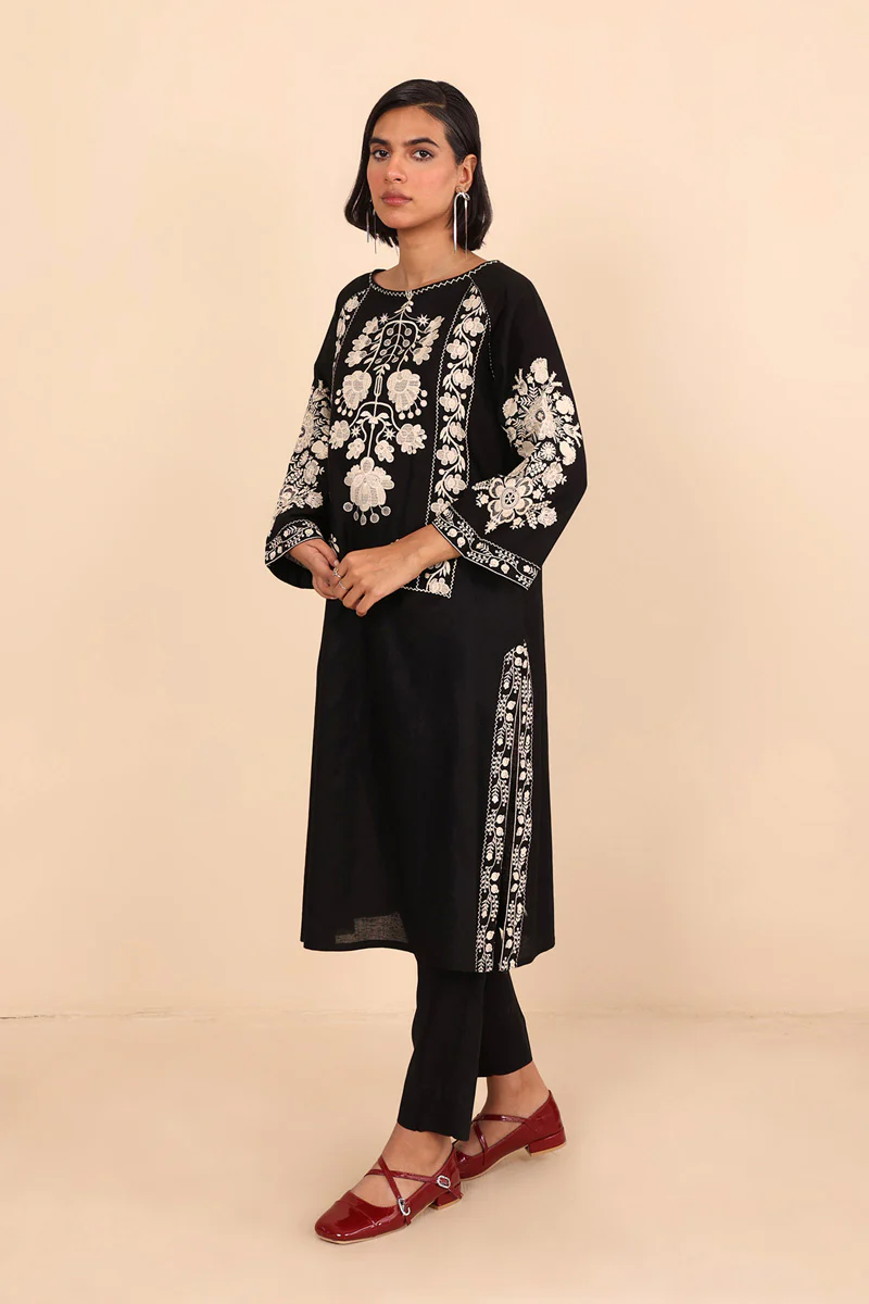 Foliage Bodice Kurta - Image 7