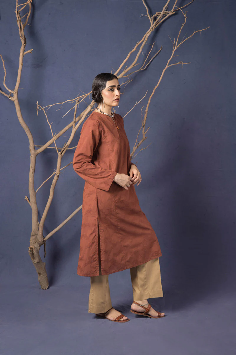 Flo Roar Jacquard Kurta - Image 4