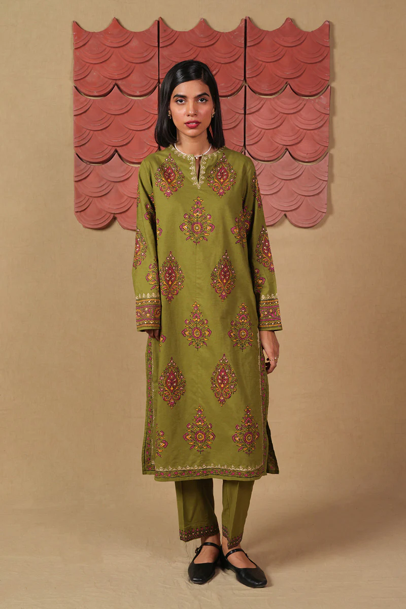 Embroidered Tinted Treasure 2 Piece - Image 6