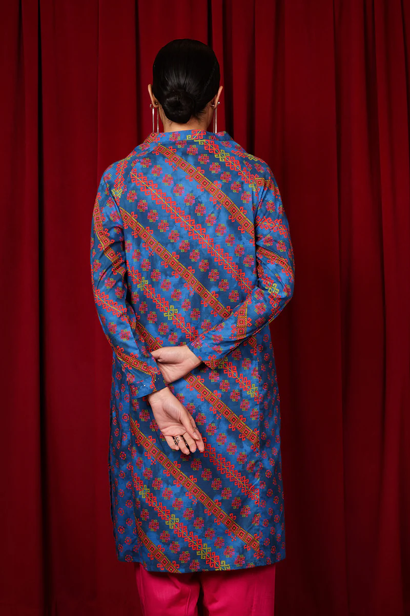 Array Jigsaw Kurta - Image 4