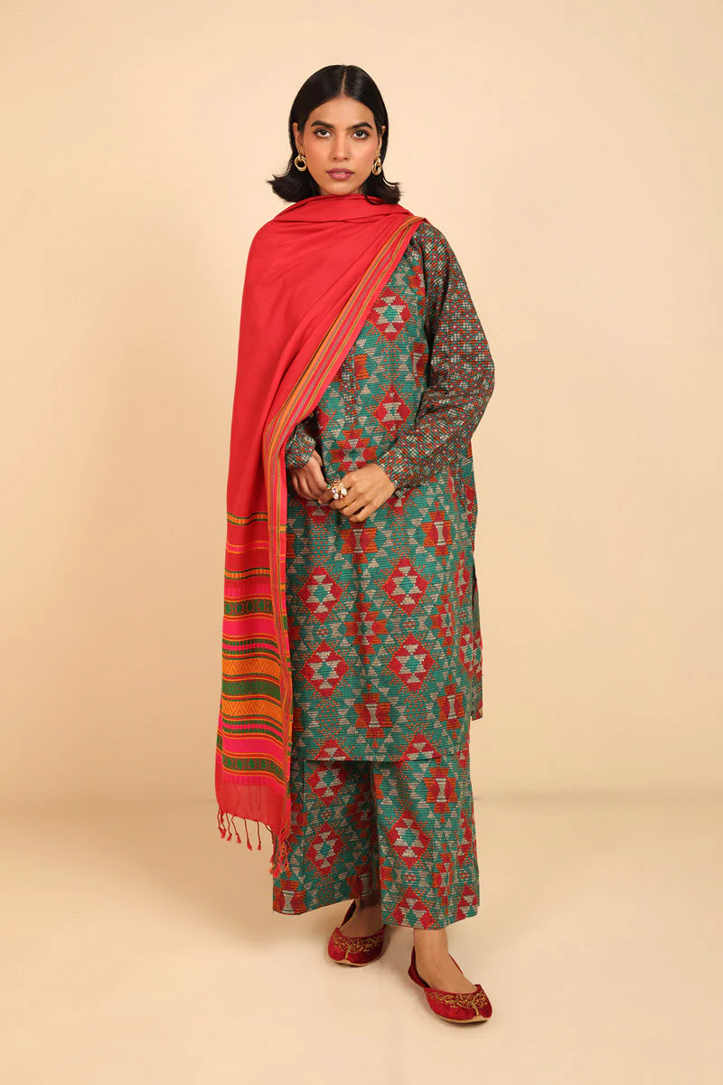 Shahkar Gul Shawl - Image 8