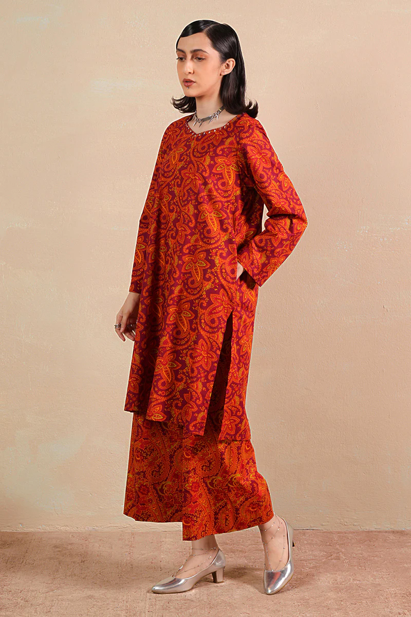 Paisley Pop Mukaish Duo-Set - Image 10