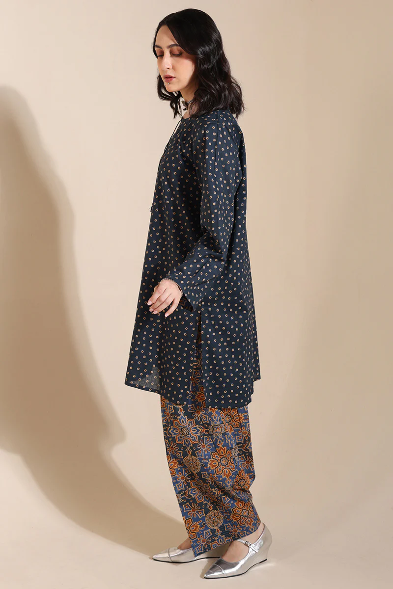 Rang-E-Ajrak Duo-Set - Image 11