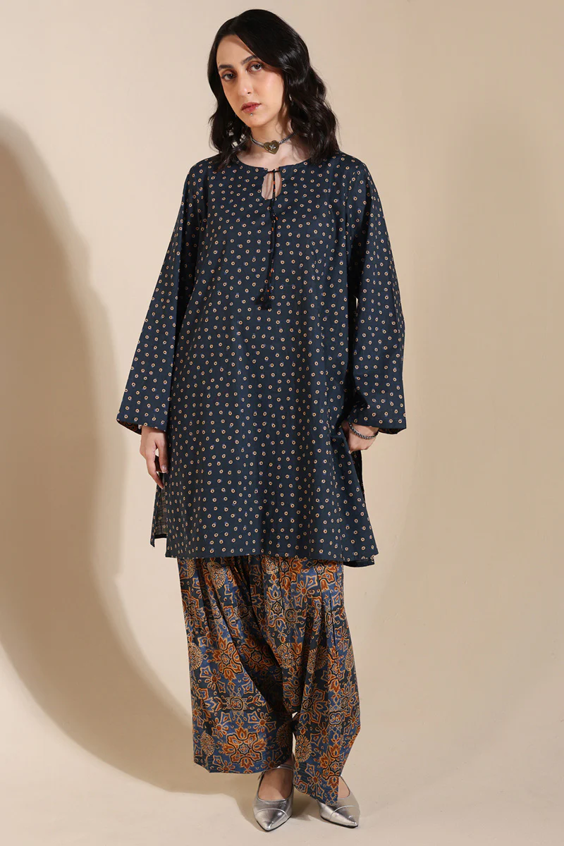 Rang-E-Ajrak Duo-Set - Image 13
