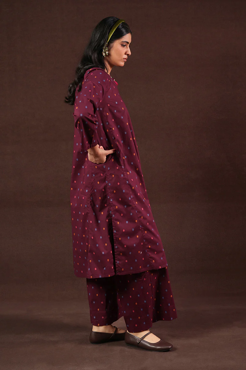 Zeenat Ember Tassel Set - Image 10