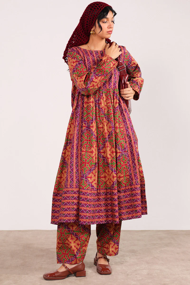 Shyrdak Printed Cascade Duo-Set - Image 10
