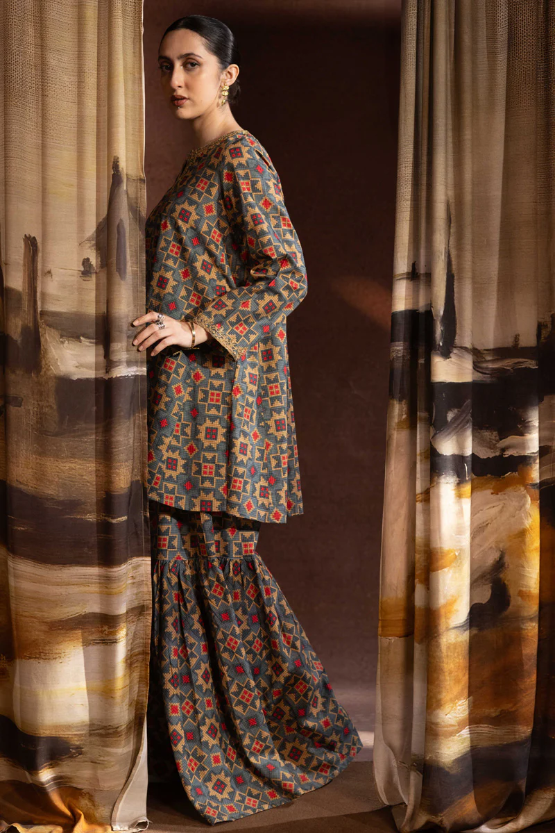 Woven Stories Gharara Set - Image 12