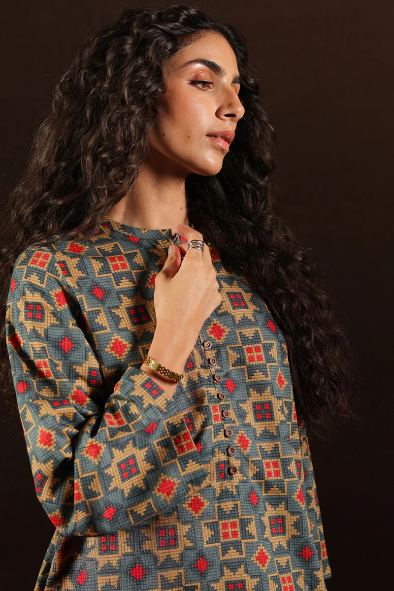 Printed Woven Stories Duo-Set - Image 10