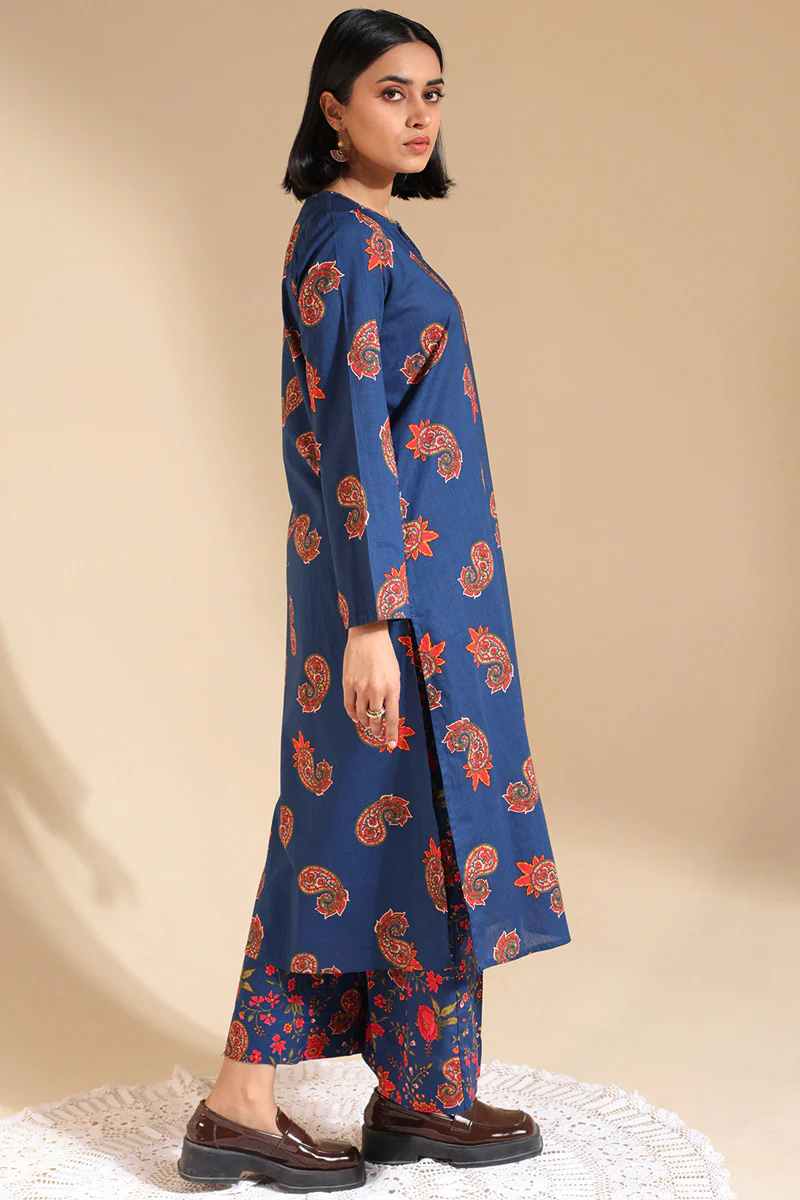 Cheent Paisley Mukaish Set - Image 8