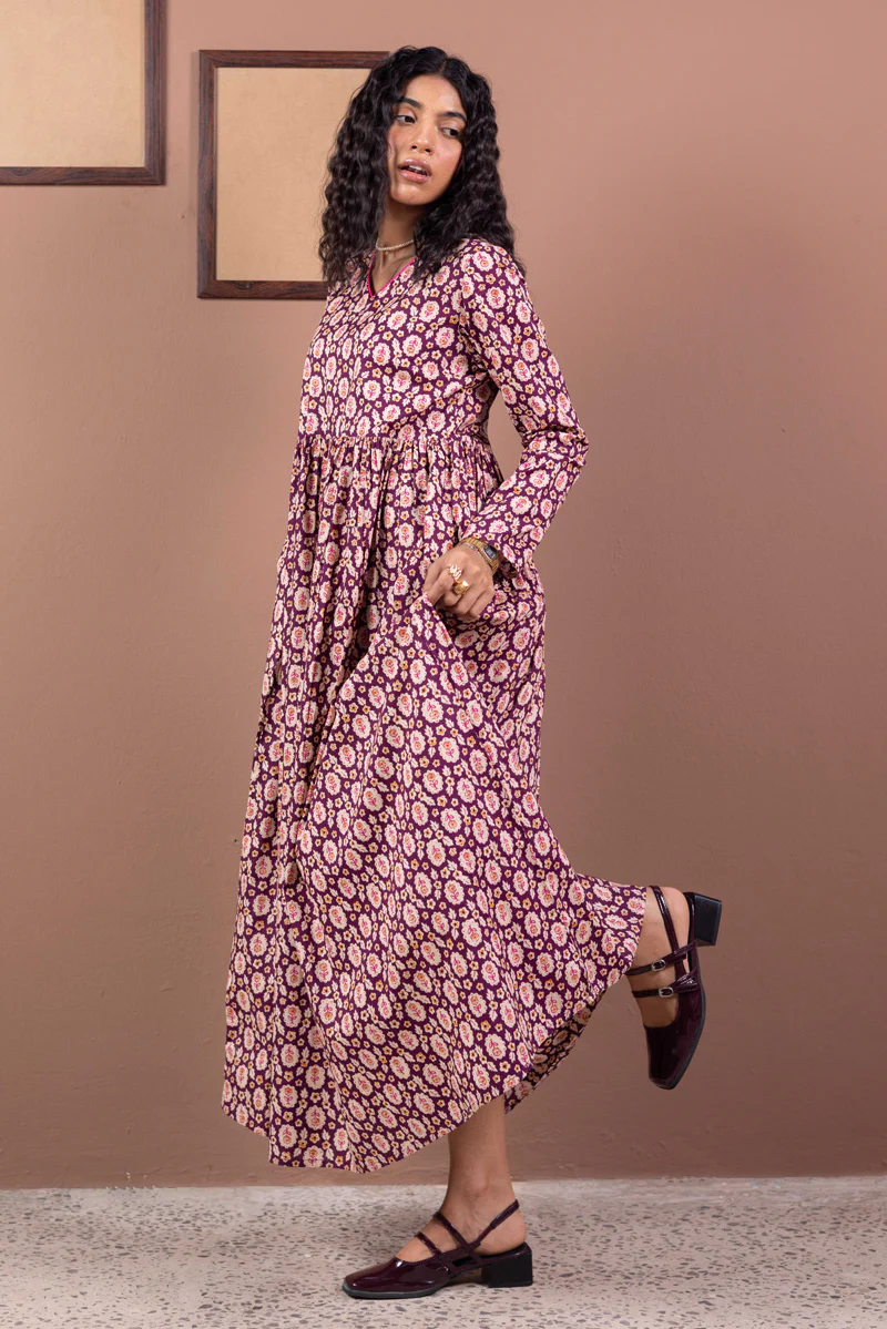 Bloom Craft Flared Dress - Image 7