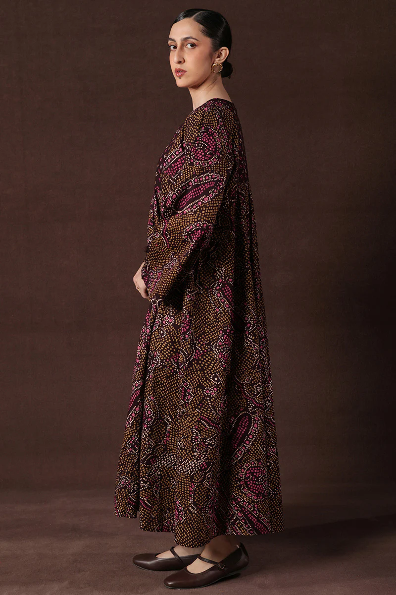 Bandhani Affair Blush Dress - Image 10