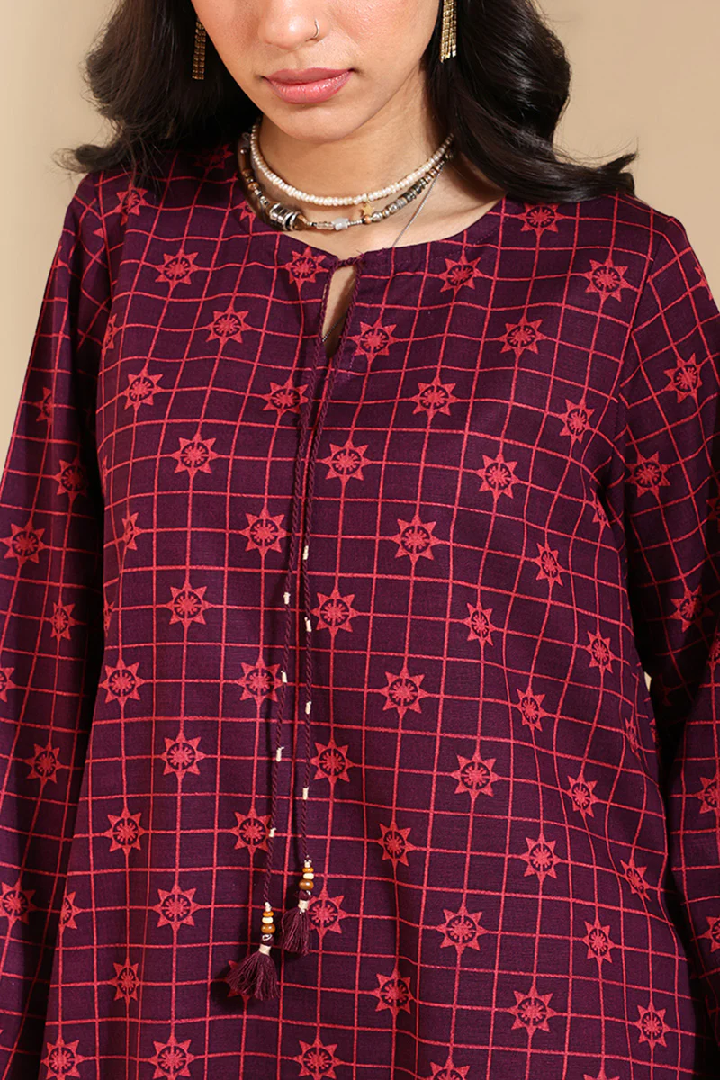 Tassel Bloom Zaviya Set - Image 2