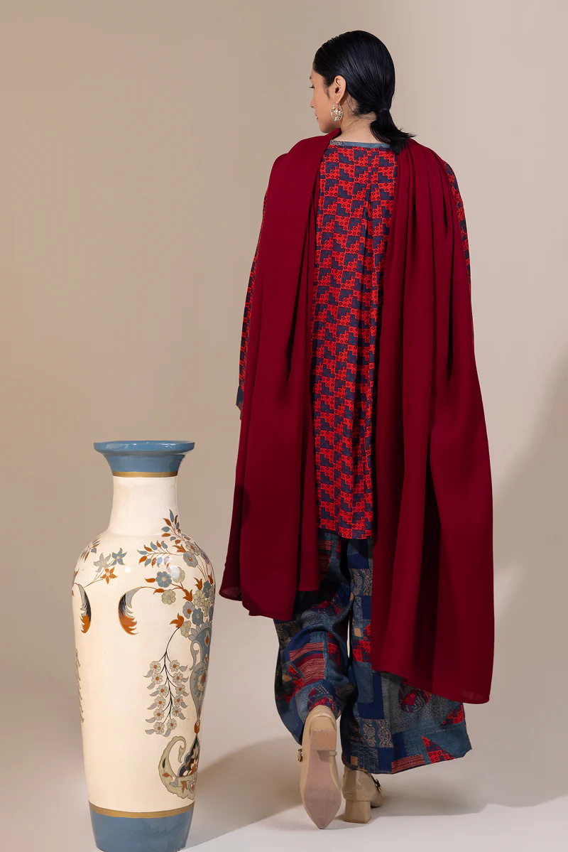 Printed Kantha Co-Ord Set - Image 4