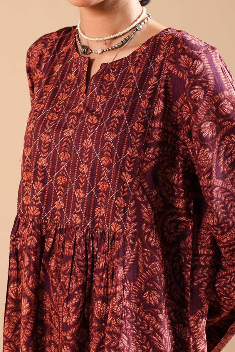Aari Paisley Flared Dress - Image 3