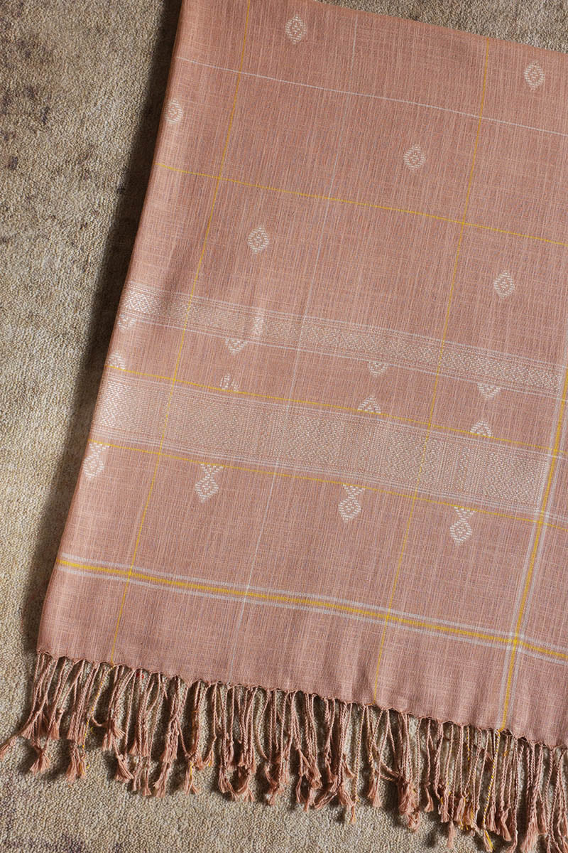 Tribal Stitch Jacquard Shawl - Image 12