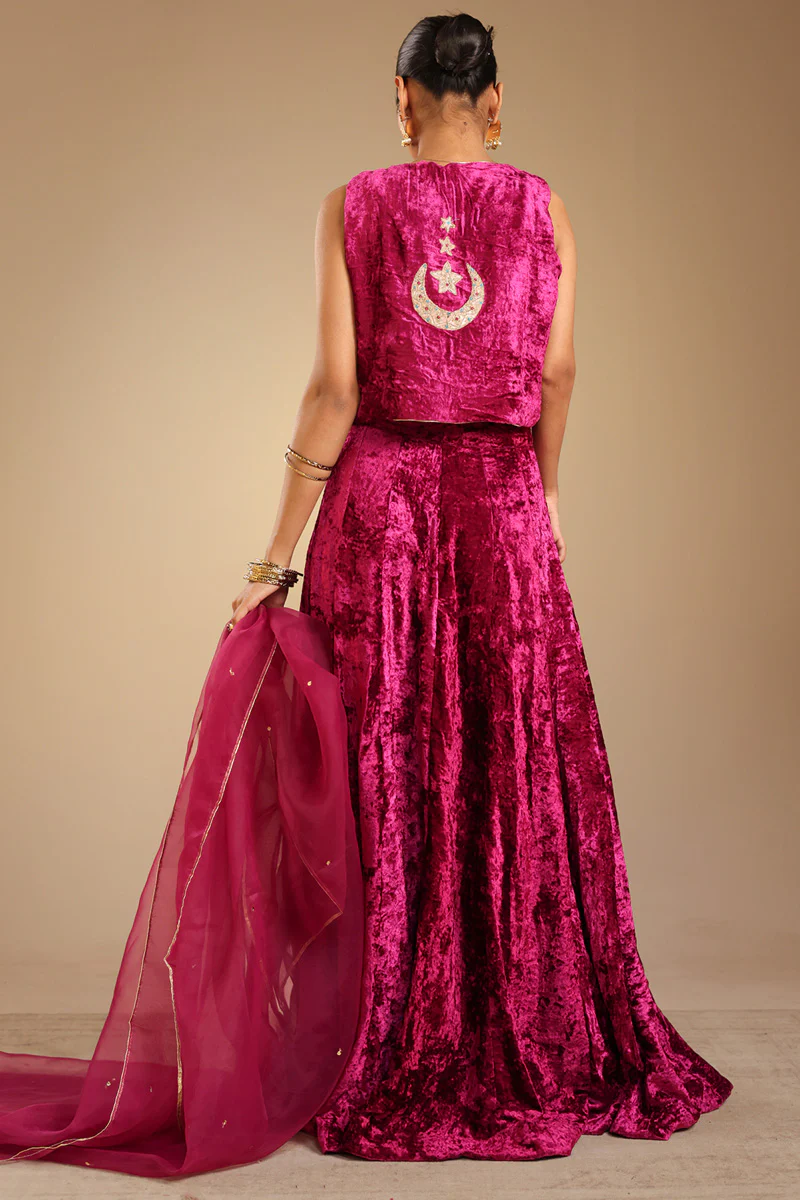 Chand Tara Embroidered Set - Image 3