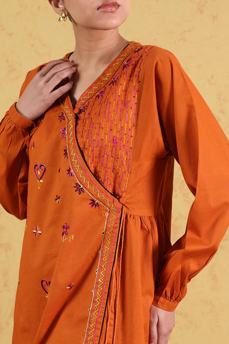 Hand-Crafted Sainchi Angrakha Set - Image 13