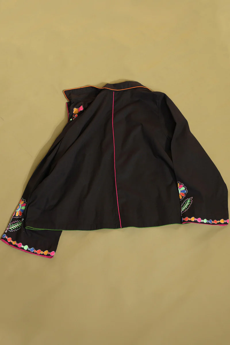 Embroidered Laari Adda Jacket - Image 5