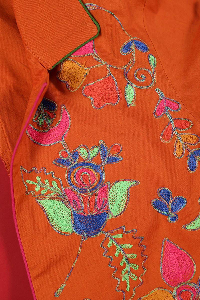 Embroidered Laari Adda Jacket - Image 7