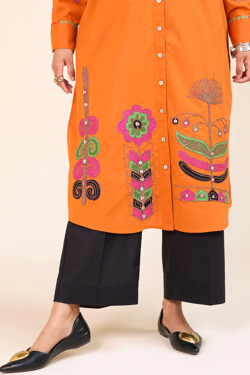 Laari Adda Embroidered Shirt - Image 11