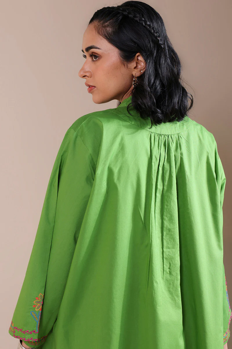 Chitrali Chogha Embroidered Set - Image 8