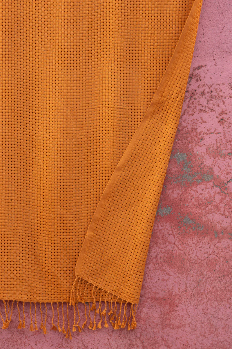 Woven Checks Shawl - Image 2